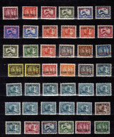 Kouang-Tscheou - (1937-42) -  Timbres D'Indochine Surcharges -   Neufs** - MNH - Quelques Sans Gomme - Unused Stamps