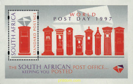 31097 MNH SUDAFRICA 1997 DIA MUNDIAL DEL SELLO - Ongebruikt