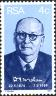 244437 MNH SUDAFRICA 1974 CENTENARIO DEL NACIMIENTO DEL DR. DANIEL FRANCOIS MALAN - Neufs