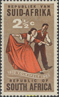 281473 MNH SUDAFRICA 1962 50 ANIVERSARIO DE LAS DANZAS POPULARES - Nuovi