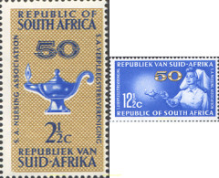 281480 MNH SUDAFRICA 1964 CINCUENTENARIO DE LA ASOCIACION DE ENFERMERIA - Unused Stamps