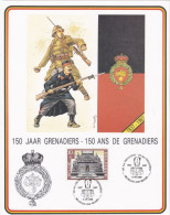 150 Jaar GRENADIERS - 150 Ans De GRENADIERS (1837-1987) - Gedenkdokumente
