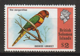 SALOMON - N°311 ** (1976) Oiseaux : 2d - British Solomon Islands (...-1978)