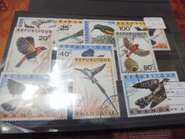 Rwanda 233/242 Used Oblitéré Gestempelt Oiseaux Vogels Birds - Usados