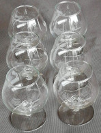 Lot De Six Verres à Genièvre Claeyssens De Wambrechies - Vasos