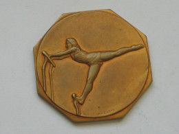 Médaille De Gymnastique - Barres Asymétriques   *** EN ACHAT IMMEDIAT *** - Gymnastiek