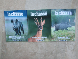 LOT DE 3 REVUES LA REVUE NATIONALE DE LA CHASSE EDITION COLLECTOR 2017 - Chasse/Pêche