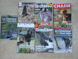 LOT DE 7 REVUES DIVERSES SUR LA CHASSE - Chasse/Pêche