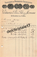 59 0512 ST ANDRE LEZ LILLE 1911 Fabrique Produits Chimiques VOITURIER Père Fils & MOREAUà HAUSSY - Drogisterij & Parfum