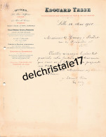 59 0500 LILLE NORD 1910 Huiles Minérales Russes & Américaines Edouard TESSE Rue Solférino à HAUSSY & BADET - Drogisterij & Parfum