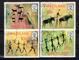 SWAZILAND / Oblitérés /Used / 1977 - Peintures Rupestres - Swaziland (1968-...)