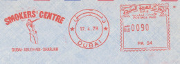 Meter Cover U.A.E. - Dubai 1979 - Tobacco - Pipe Smoking - Smokers Centre - Tobacco