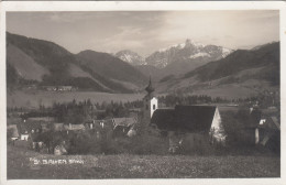 E649) ST. GALLEN - Steiermark - FOTO AK Mit Kirche Im  Vordergrund ALT! 1932 - St. Gallen
