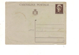 11820 INTERO POSTALE LUOGOTENENZA £1,20 NUOVO Turrita - Andere & Zonder Classificatie