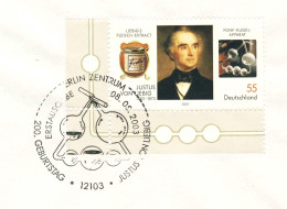 235  Justus Von Liebig, Chimie, Agronomie - Agricultural, Organic Chemistry, Beef Extract: FDC From Germany - Chemie