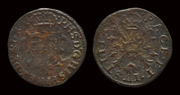 Southern Netherlands Brabant Filips II Statenduit (gigot Des états) - 1556-1713 Países Bajos Españoles