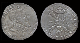 Southern Netherlands Brabant Filips II 1/10 Filipsdaalder - 1556-1713 Países Bajos Españoles