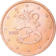 Finlande, 5 Euro Cent, 2002, Vantaa, SUP, Cuivre Plaqué Acier, KM:100 - Finland