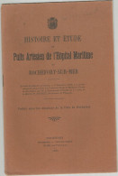 HISTOIRE ET ETUDE DU PUITS ARTESIEN DE L HOPITAL MARITIME DE ROCHEFORT - SUR - MER - Poitou-Charentes