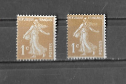 VARIETE DE COULEUR N ° 277B (  Clair / Foncé ) NEUF** - Unused Stamps