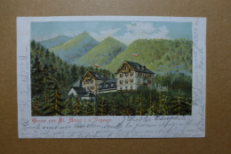 Gruss Aus St. Anna I. D. Vogesen  / Sulz/ Jungholz 1902 Litho. (9834) - Soultz