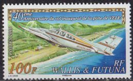 WALLIS ET FUTUNA - 40e Anniversaire Du Vol Inaugural De La Piste De Vele - Neufs