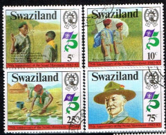 SWAZILAND / Oblitérés /Used / 1982 - 75 Ans De Scoutisme - Swaziland (1968-...)