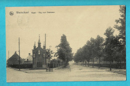 * Waarschoot - Waerschoot (Oost Vlaanderen) * (Nels, Pol Martens Huysman) Kapel, Weg Naar Dostmoer, Chapelle, Old - Waarschoot