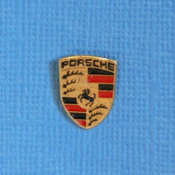 1 PIN'S //  ** LOGO / BLASON  PORSCHE ** - Porsche