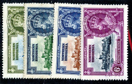 ( 11 Jub )  1935 Scott # 18-21 Mlh* (offers Welcome) - Northern Rhodesia (...-1963)