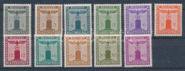 ** Deutsches Reich 1938 Hivatalos Sor Mi 144-154 (Mi EUR 150,-) - Other & Unclassified