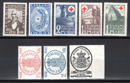 FINNLAND, 1931 Kleines Lot, Ungebraucht * - Unused Stamps