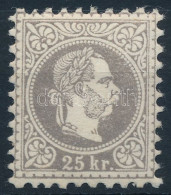 * 1867 25kr Parányi Falc / Small Hinge - Other & Unclassified