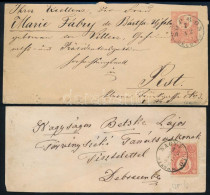 1871-1872 Levél Réznyomat 5kr Bérmentesítéssel "NAGY-KÁLLÓ / SZABO.M." + 5kr Díjjegyes Levél "SOPRON / DÉLUTÁN" Tartalom - Other & Unclassified