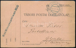 1916 Tábori Posta Levelezőlap "EP 600" - Other & Unclassified