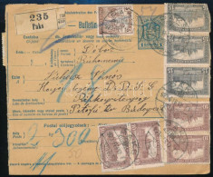 1923 Csomagszállító 29 Db Bélyeggel Paksról - Other & Unclassified