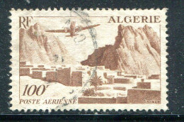 ALGERIE- P.A Y&T N°10- Oblitéré - Airmail