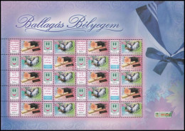 ** 2007 Ballagás Bélyegem Matrózblúz Promóciós Teljes ív - Other & Unclassified