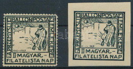 ** 1925/3Da + 3db Przemysl Ballonposta Emlékív / Souvenir Sheet - Andere & Zonder Classificatie