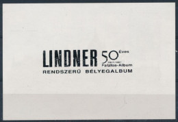 ** 1996/ A11b Millecentenárium Lindner Emlékív (15.000) / Souvenir Sheet - Sonstige & Ohne Zuordnung