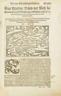 Sebastian Münster: Beschreibung Des Königreichs Denmarck Sampt Andern... Dánia Térképe. Megj.: Cosmographia, 1560. Famet - Autres & Non Classés