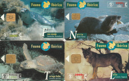 PHONE CARD 4 SPAGNA FAUNA (CK988 - Werbekarten