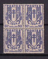 D 742 / LOT N° 673 BLOC DE 4 PLI ACCORDEON NEUF** / 2 SCANS - Neufs