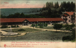 T2/T3 1907 Felsőzúgó-fürdő, Ruzsbachfürdő, Bad Ober Rauschenbach, Kúpele Vysné Ruzbachy; Fürdőház és Mária Nyaraló, Szök - Non Classés