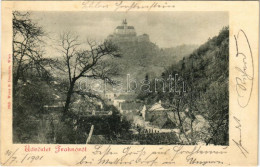 T2/T3 1901 Fraknó, Forchtenstein; Vár. Weiss & Dreykurs / Schloss / Castle (EK) - Non Classés