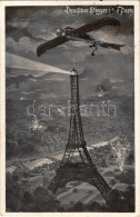 T3 1915 Deutscher Flieger über Paris. Deutscher Luftflotten-Verein / German Military Aircrafts (EB) - Non Classés
