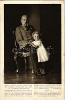 T2 1914 Seine Majestät Kaiser Franz Josef Mit Erzherzog Franz Josef Otto, Sohn Des Erzherzog-Thronfolgers - Non Classés