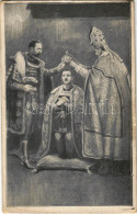 ** T3 IV. Károly Király Koronázása / Die Krönung König Karl IV / Coronation Of Charles I Of Austria. C. F. Wigand (Pozso - Unclassified