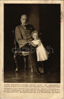 T2/T3 1914 Seine Majestät Kaiser Franz Josef Mit Erzherzog Franz Josef Otto, Sohn Des Erzherzog-Thronfolgers / Őfelsége  - Ohne Zuordnung