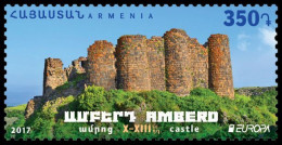 SALE!!! Armenia Armenie Armenien EUROPA 2017 CASTLES 1 Stamp MNH ** - 2017